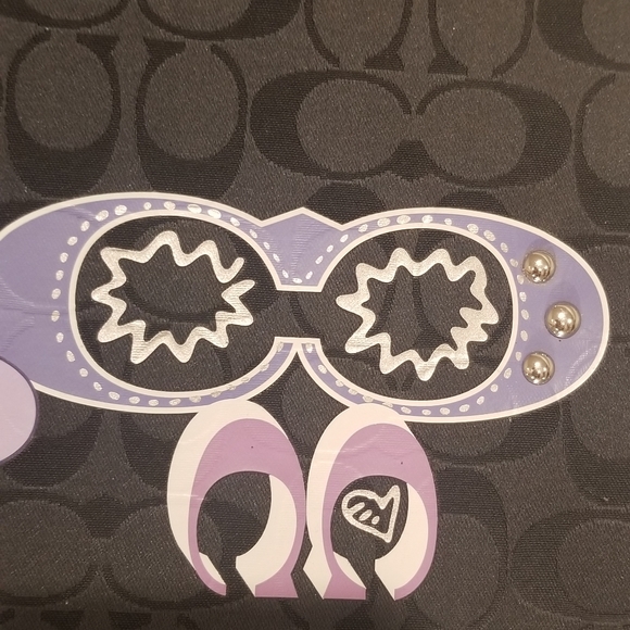 COACH Poppy Applique iPad/Tablet Case (RARE) - Picture 4 of 8